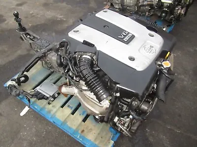 $4100 • Buy JDM 07-09 Nissan 350Z VQ35HR 3.5L V6 Engine 6 Speed Manual Transmission VQ35 REV