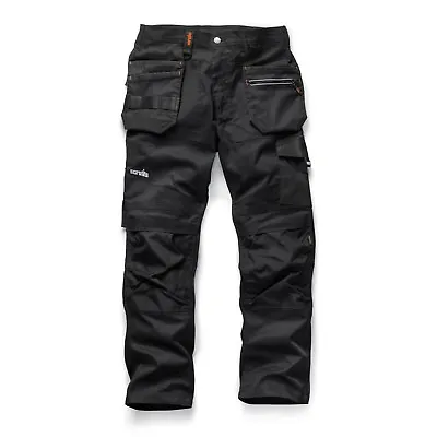£34.95 • Buy Scruffs Trade Flex Slim Fit Work Trousers Black (Various Sizes) Mens Hardwearing