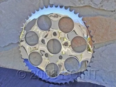 Rear Chrome Sprocket 51 Tooth For Harley Chopper Fxr • $59.95