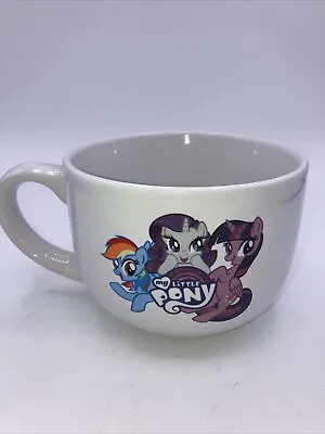 2022 MY LITTLE PONY  Coffee Tea Large Soup Mug Cup Large White Ceramic • $18.50