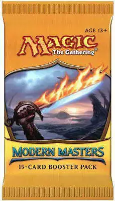 Magic The Gathering Modern Masters 2013 Booster Pack English Factory Sealed • $51.72