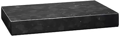 Black Marble 9 1/2  X 6 1/2  X 1  Rectangular Lamp Riser • $29.99