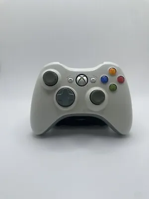 Microsoft B4F-00014 Xbox 360 Wireless Controller - White Untested For Parts • $11.99