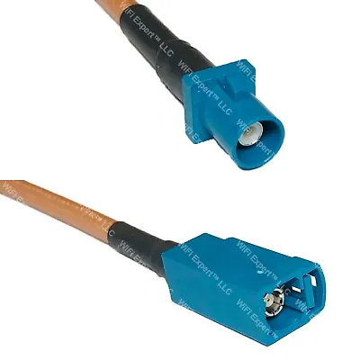 RG400 Fakra Z Male To Fakra Z Female RF Cable FAST-SHIP LOT • $168.36