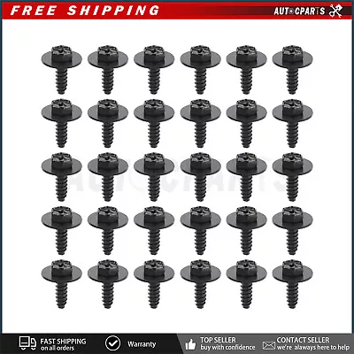 9CF600516B Screw Parts Fittings For Mazda CX-5 CX-7 For Mazda RX-7 RX-8 30PCS • $8.96