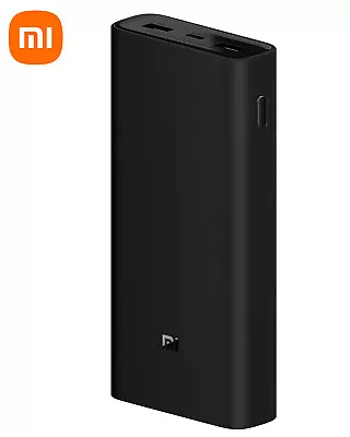 $69.99 • Buy Xiaomi Mi 50w Power Bank 20000mAh Fast Charging Portable Battery 2 USB Type C