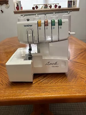  Brother Serger 1034d Great Condition With Carry Bag And Cover Bag • $150