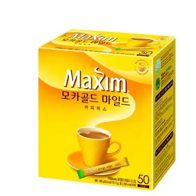 Coffee Mix Maxim Mocha Gold Mild 50Sticks Free Shipping! • $42