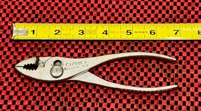 Vintage CeeTee Co. Crescent Slip Joint Pliers 6-1/2  Long Made In USA N1 • $10.95