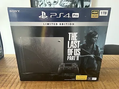 $1350 • Buy The Last Of Us Part II 2 PlayStation 4 Ps4 Pro Limited Edition Console Sealed