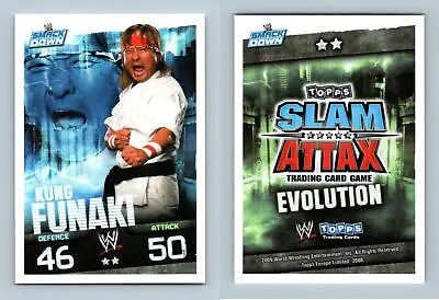 £0.99 • Buy Kung Funaki - WWE Slam Attax Evolution 2009 Topps TCG Card