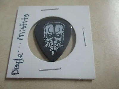 DOYLE WOLFGANG Von FRANKENSTEIN MISFITS  Black Guitar Pick • $89.95