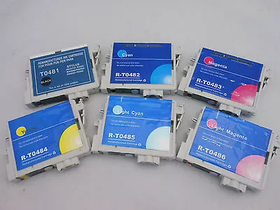 T0481 2 3 4 5 T0486 Ink Cartridge For Epson Stylus Photo RX620 RX600 RX500 R340 • $16.64