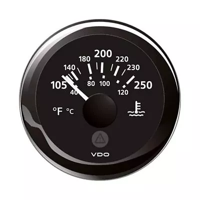 VDO Marine 2-1/16  Viewline- Temperature Gauge #A2C59514176 • $57.47