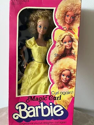 Vintage Superstar Magic Curl Barbie 1980s NRFB • $90.40