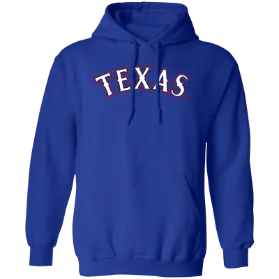 Men's Texas Rangers Pullover Hoodie - Royal S-5XL • $43