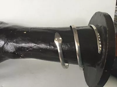 Vintage Silver Metal Snake Coil Bracelet Rhinestones Unmarked • $7.52