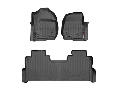 WeatherTech FloorLiner For 2017-2022 Ford F-250/F-350/F-450/F-550 - Black • $251.90