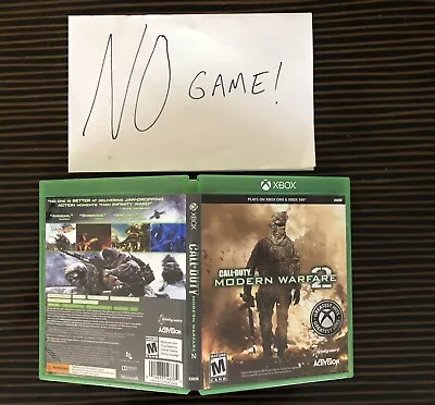 $9.99 • Buy Call Of Duty Modern Warfare 2 Custom Cover Art Case Box Xbox 360 One Series X