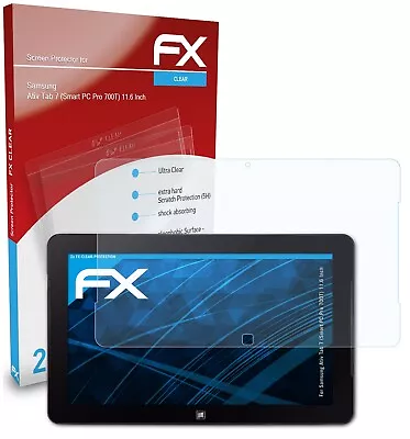 AtFoliX 2x Screen Protector For Samsung Ativ Tab 7 Clear • £18.19