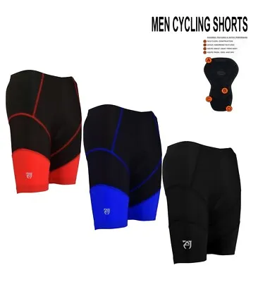 NEW Mens Cycling Padded Shorts Bicycle Road Bike MTB Mountain Biking Clothing • $12.75