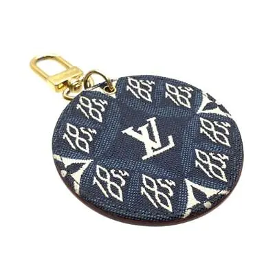 LOUIS VUITTON Key Ring Bag Charm Porte Clet Illustre Jacquard Monogram With Box • $138