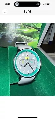 2024 Masters Golf Limited Edition Watch Gray Silicone New From Augusta National • $465