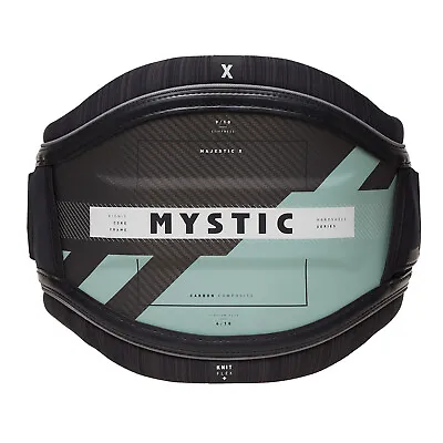 2023 Mystic Majestic X Hardshell Waist Harness - Black/Green 210117 • $363.30