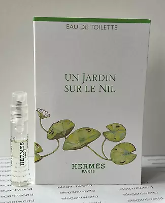 Hermes Un Jardin Sur Le Nil Eau De Toilette Spray 2ml Sample • $10.94