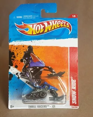 Hot Wheels 1:64 Thrill Racers - Ice Snow Ride Blue T9900 New • $3