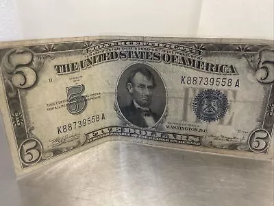 5 Dollar Silver Certificate  • $50