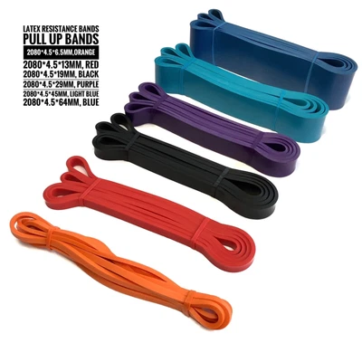 $12.99 • Buy Heavy Duty Resistance Yoga Bands Loop Exercise Fitness Workout Band Gym