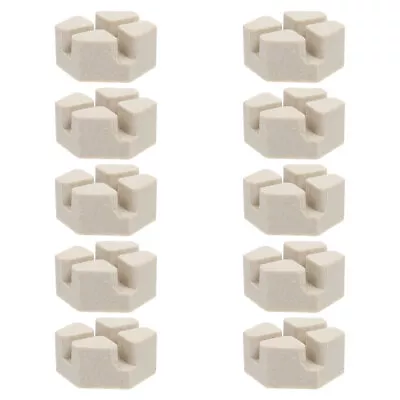  10 Pcs Broken Limb Seat Coral Ceramic Base Reproduction Coralline Ceramics • $9.99