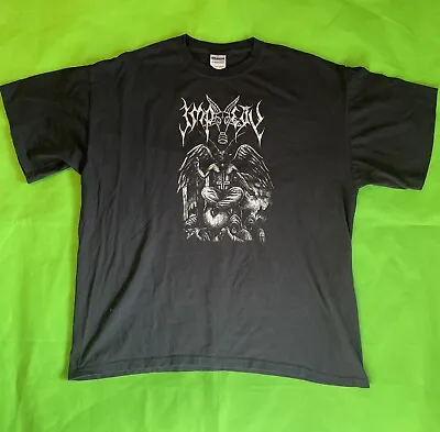 IMPIETY 2011 Tour T Shirt XL Black Metal Band Bathory Baphomet Venom Possessed • $79