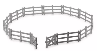 CollectA Corral Fence With Gate Vinyl Toy Fencing Medium • $14.79