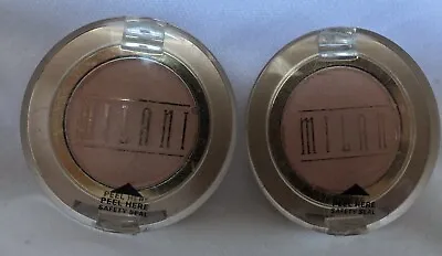 Lot Of Two (2) Milani Eye Shadows# 08a Peachy Peach -brand New  & Sealed • $16.95