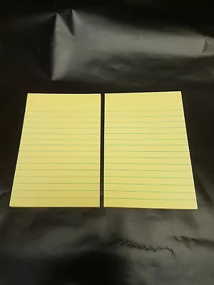  2 X Block Of 50 Lined Jumbo Sticky Notes 150mm X 100 Mm List Note Memo Pad Pack • £4.99