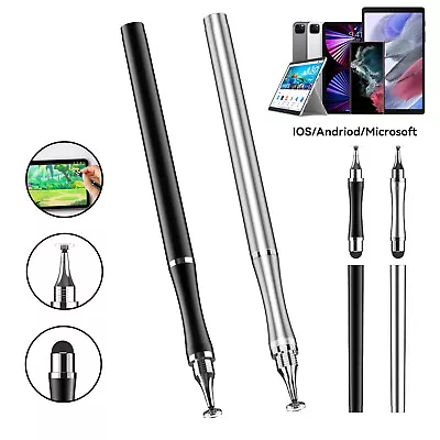 2 In 1 Touch Screen Pen Stylus Universal For IPhone IPad Samsung Tablet Phone PC • $7.95