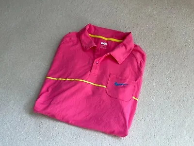 Nike Dri Fit Tennis Polo In Pink - XXL - (Nadal 2009 French Open) - New • £19.99