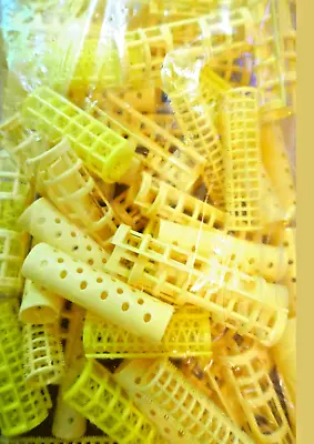 Snap-Around Rollers And Magnetic Rollers - 45 Pack Yellow • £6.99