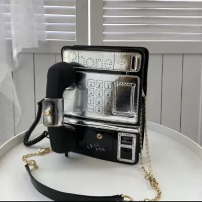 Retro Vintage Style Phone Bag With Working Phone New Shoulder Bag • $24.99