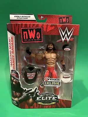 WWE Elite NWO Wolfpack Macho Man RANDY SAVAGE Ringside Exclusive Mattel MIB • $149.95