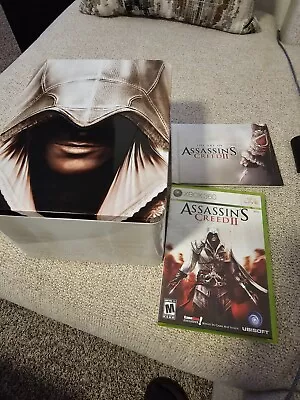 Assassins Creed II 2 Master Limited Edition Xbox 360 2009 - BOX BOOK & GAME • $29.99