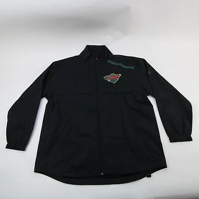 Minnesota Wild Fanatics NHL Pro Authentics Jacket Men's Black New • $39.19