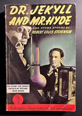 DR. JEKYLL AND MR. HYDE / Stevenson  (Pocket  1947)  Movie Tie-in Spencer Tracy • $7.45