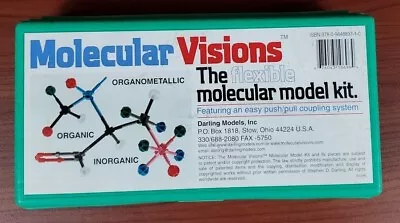 Molecular Visions: The Flexible Molecular Model Kit Darling Models COMPLETE • $24.99