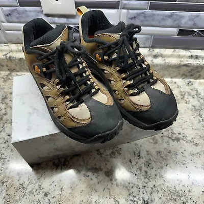 Merrell Reflex Smoke Mens Leather Waterproof Hiking Shoes Size 8 J182340C • $36.99
