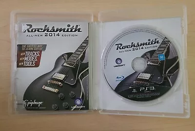Rocksmith All New 2014 Edtion Ps3 + Manual  • $20
