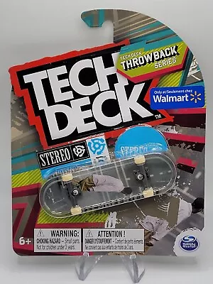 Tech Deck Throwback Walmart Exclusive Stereo Rare Fingerboard Skateboard  • $9.25