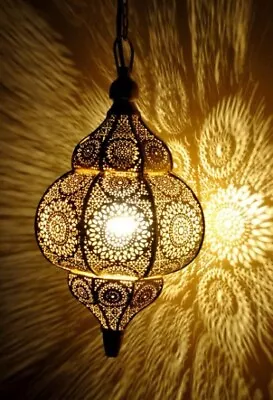 Moroccan Lantern Lamp Shades Lighting Turkish Hanging Lamp Hole Seljuks Pattern • $58.47